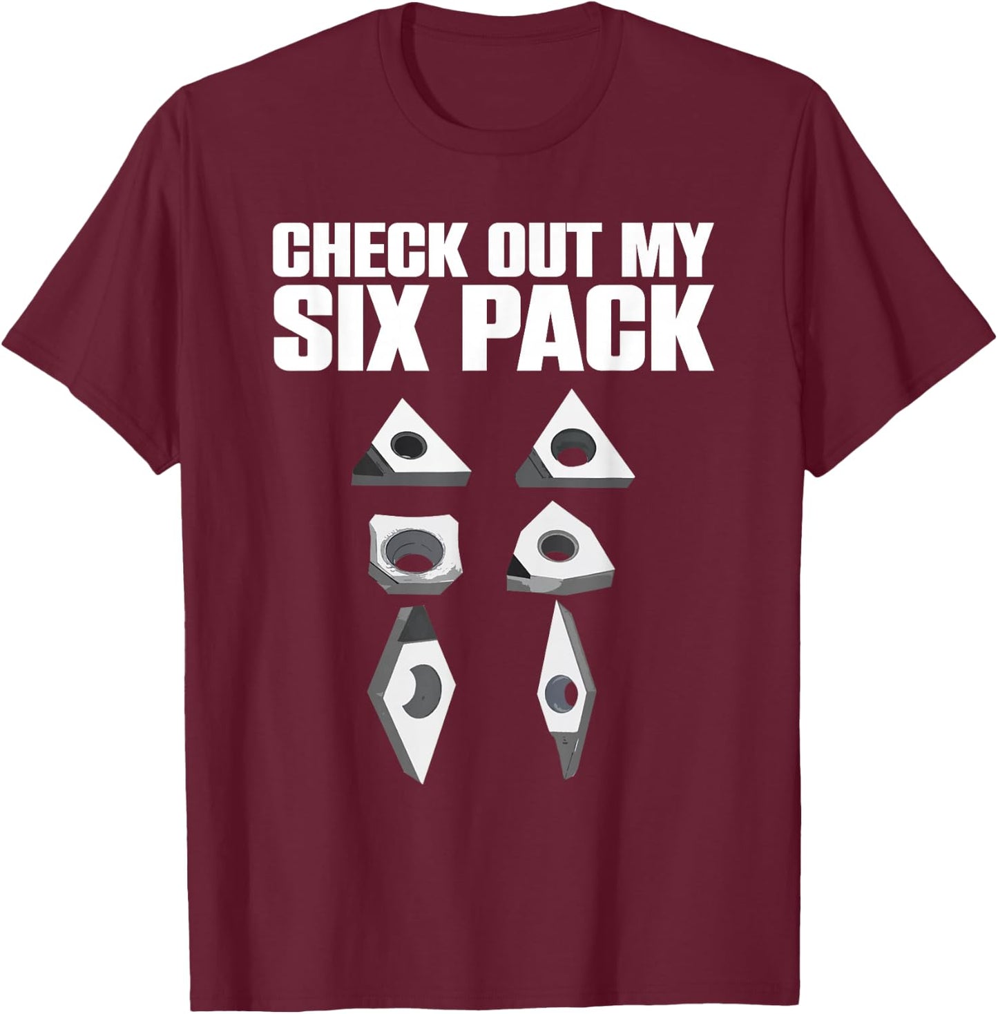 Cool CNC Art Women CNC Machining Machinist Operator T-Shirt - T-Shirt | Maroon