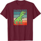 Dinosaurier | Dinofaurier | Meme T-Shirt - T-Shirt | Maroon