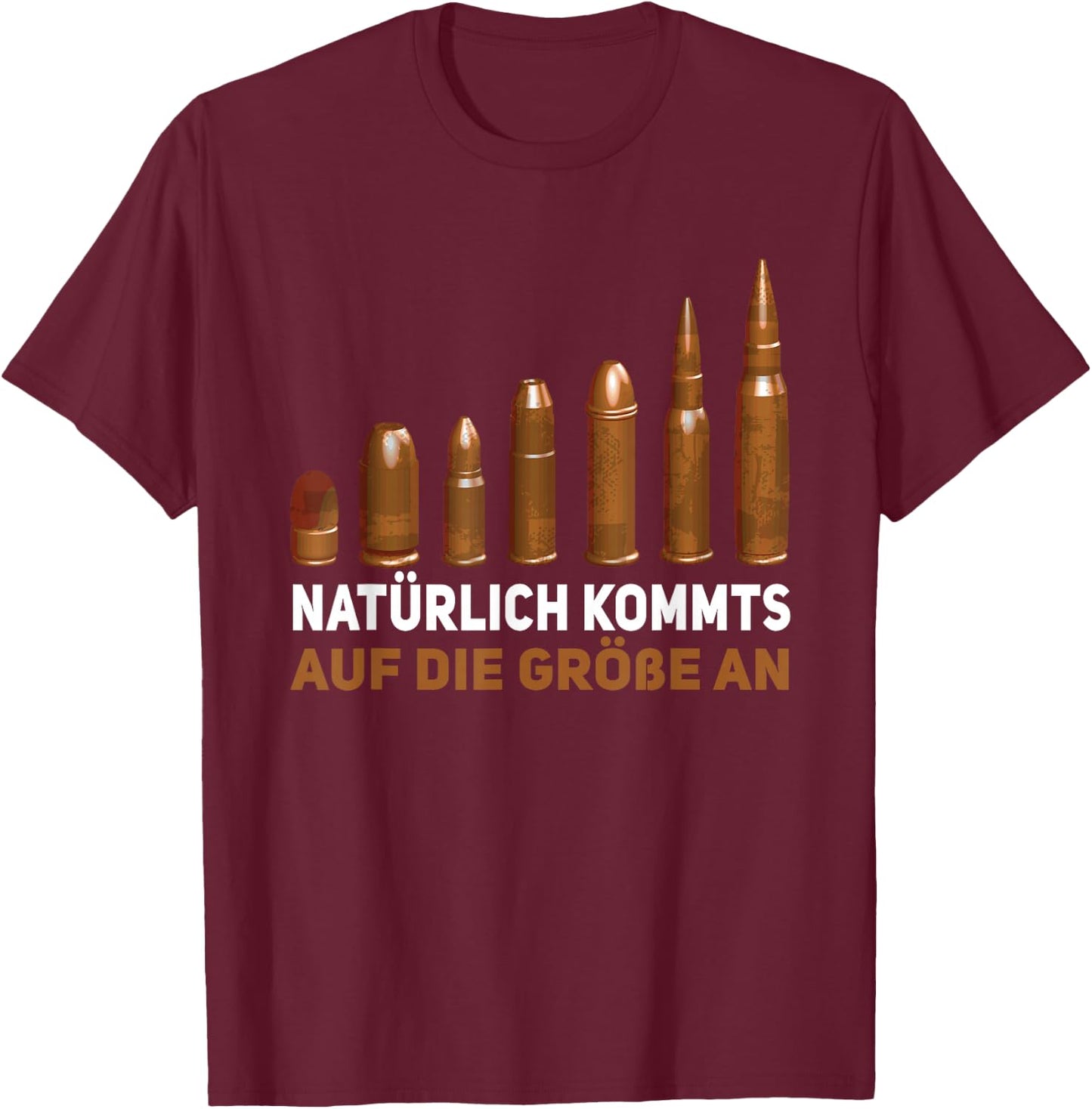 with Shooting Range T-Shirt - T-Shirt | Maroon