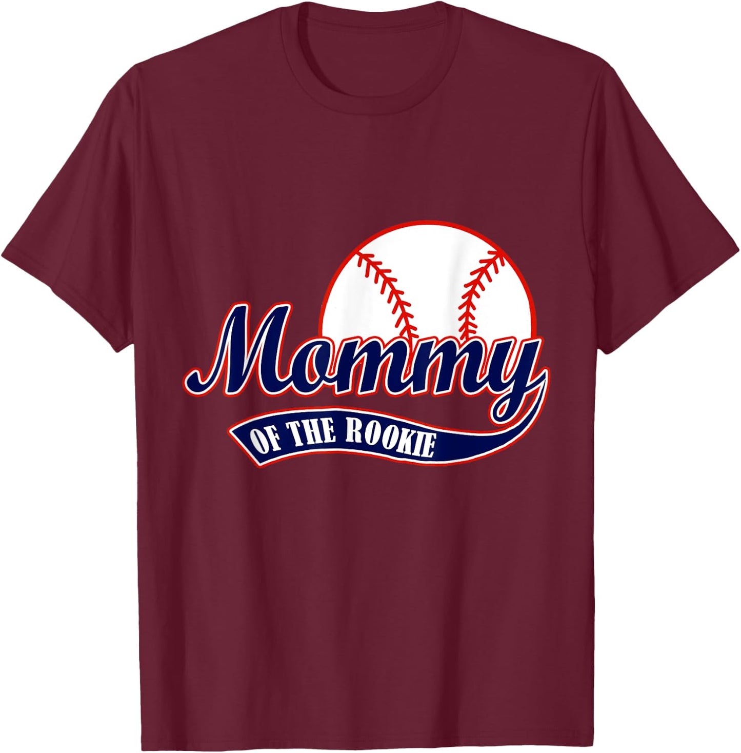 Classic and Fun Baseball Prints for Fans T-Shirt - T-Shirt | Maroon