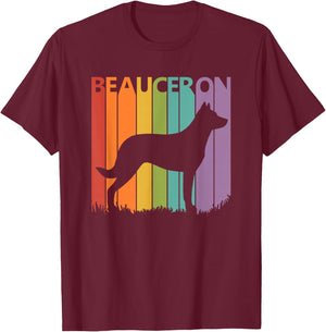 Beauceron Shirt - Funny Dog Lover Gift T-Shirt - T-Shirt | Maroon