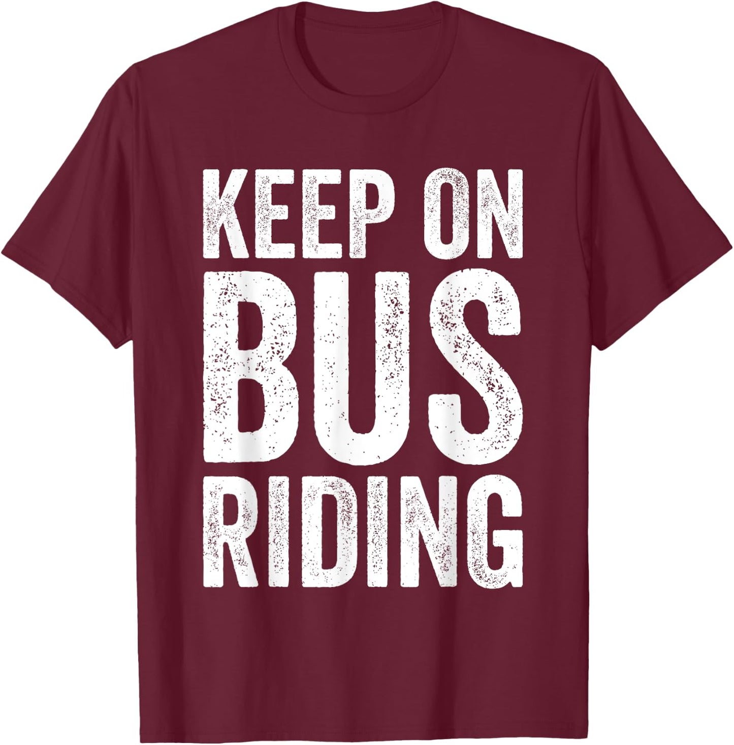 Lustiger Bus Reitliebhaber Crew Schule Bus Fahrer T-Shirt - T-Shirt | Maroon
