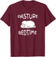 Lazy Sheep Pajamas Pasture Bedtime Pajama for Bedtime T-Shirt - T-Shirt | Maroon