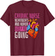 Cardiac Nurse Cardiology T-Shirt - T-Shirt | Maroon