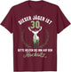 30 Jahre Jäger helfen auf Hochsitz Ansitz 30 Geburtstag T-Shirt - T-Shirt | Maroon