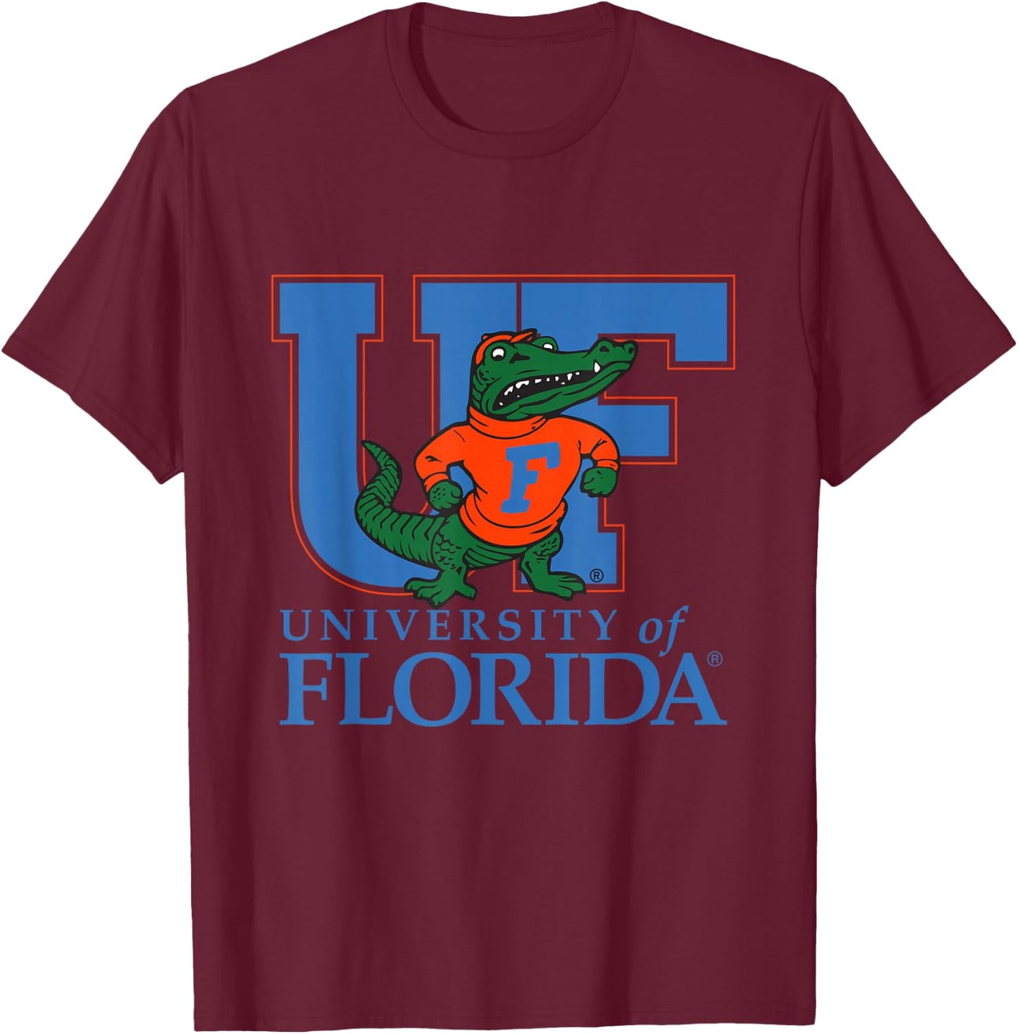 Gators College der Universität von Florida, Fußball, akademischer Sport T-Shirt - T-Shirt | Maroon
