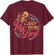 Skeleton I Am Just Doing My Best T-Shirt - T-Shirt | Maroon