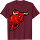 Charging of Red Bull T-Shirt - T-Shirt | Maroon