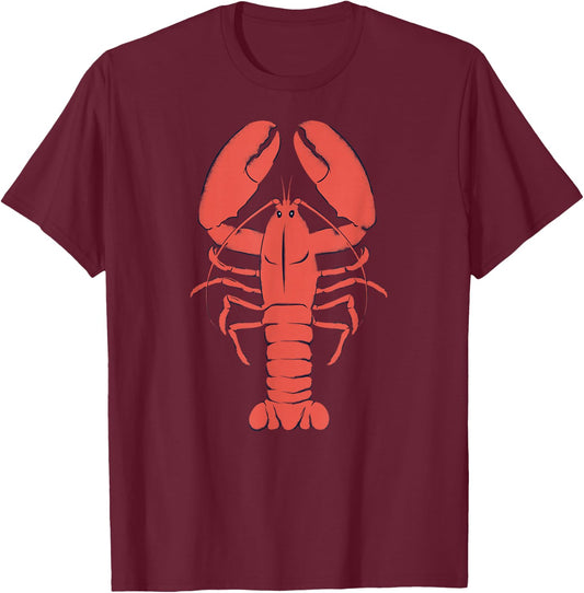 Funny Lobster Crawfish Vintage Lobster T-Shirt - T-Shirt | Maroon