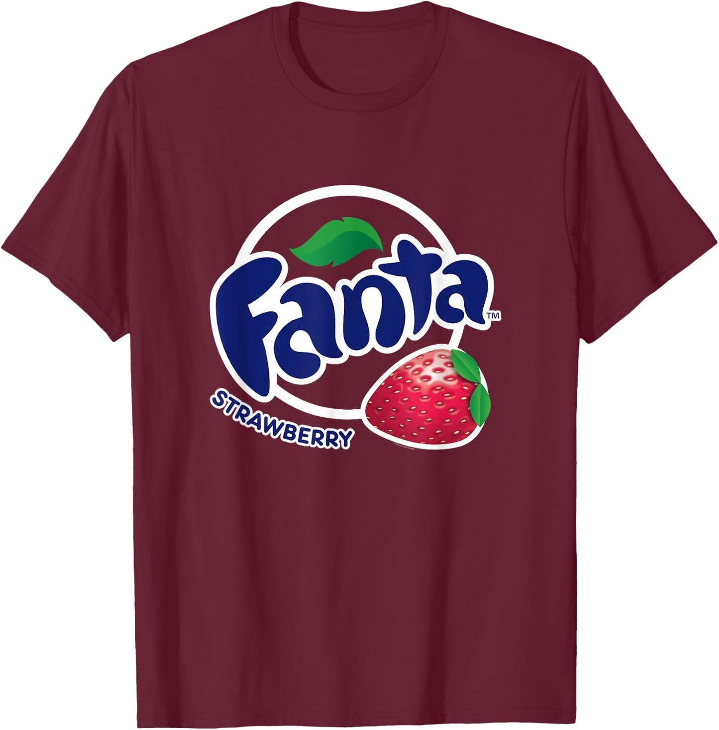 Coca-Cola - Fanta Strawberry T-Shirt - T-Shirt | Maroon