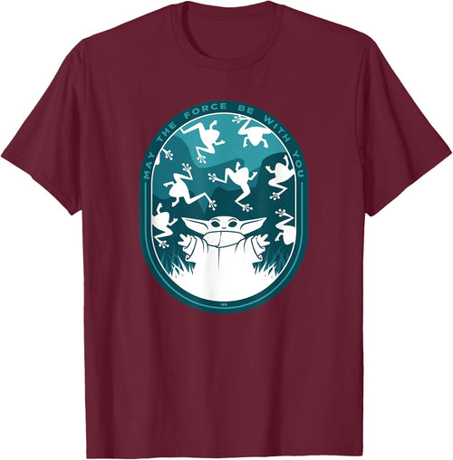 Star Wars The Mandalorian Grogu & Frogs May the Force