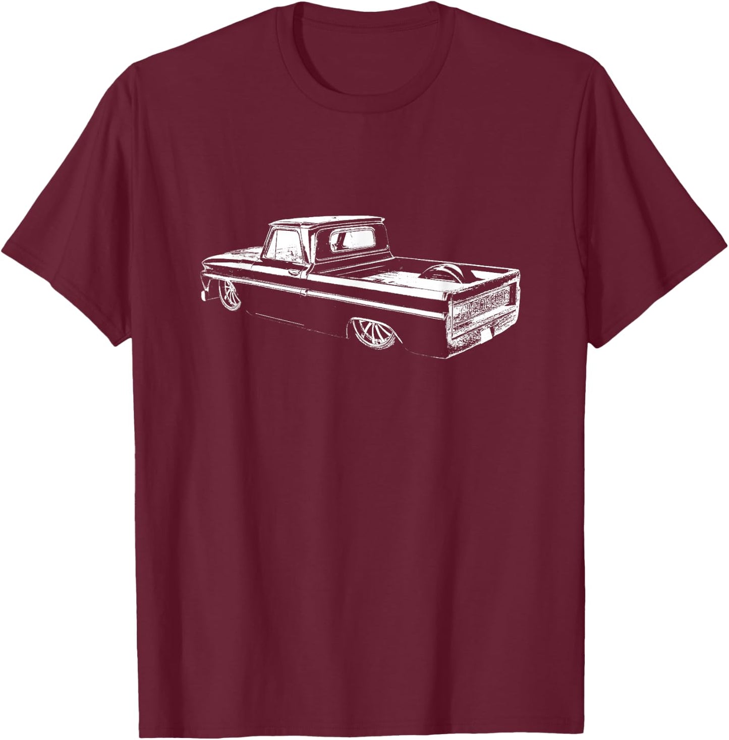 Classic Truck Hot Rod C10 60-66 T-Shirt - T-Shirt | Maroon