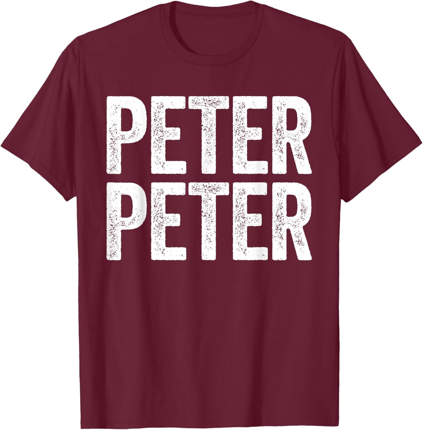 Peter Peter Pumpkin Eater Costume T-Shirt - T-Shirt | Maroon