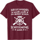Nur gut aussehen reicht nicht Schützenkönig Schützenfest T-Shirt - T-Shirt | Maroon