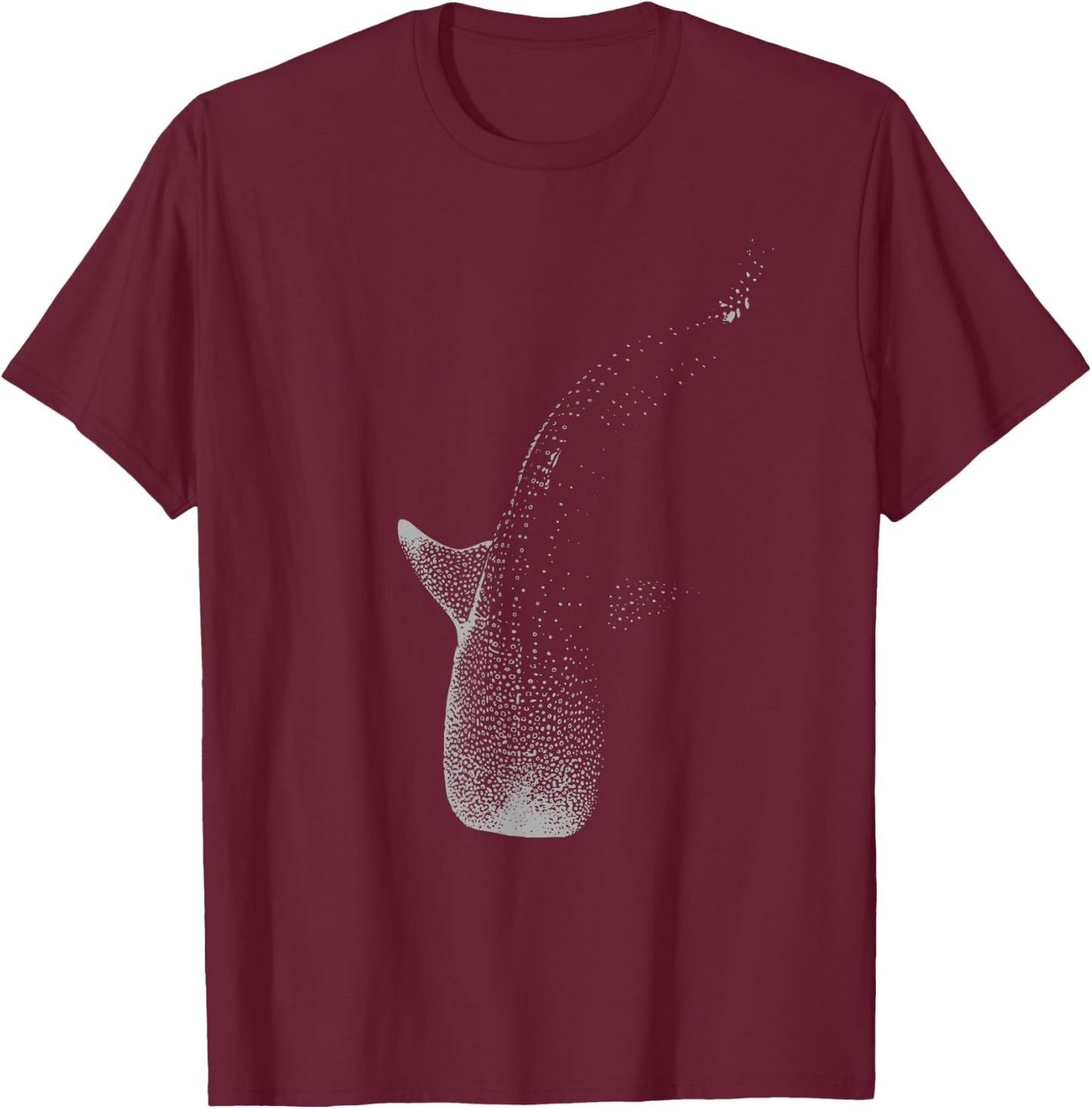 Whale Shark Rhincodon T-Shirt - T-Shirt | Maroon