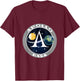 Apollo Program - Moon Landing 1969 - NASA Merchandise T-Shirt - T-Shirt | Maroon