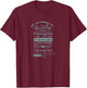 Have I not commanded you? Be strong and...Joshua 1:9 T-Shirt - T-Shirt | Maroon