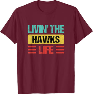 Hawks Name T-Shirt - T-Shirt | Maroon