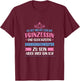 Krankenschwester Lustiger Spruch Ausbildung T-Shirt - T-Shirt | Maroon