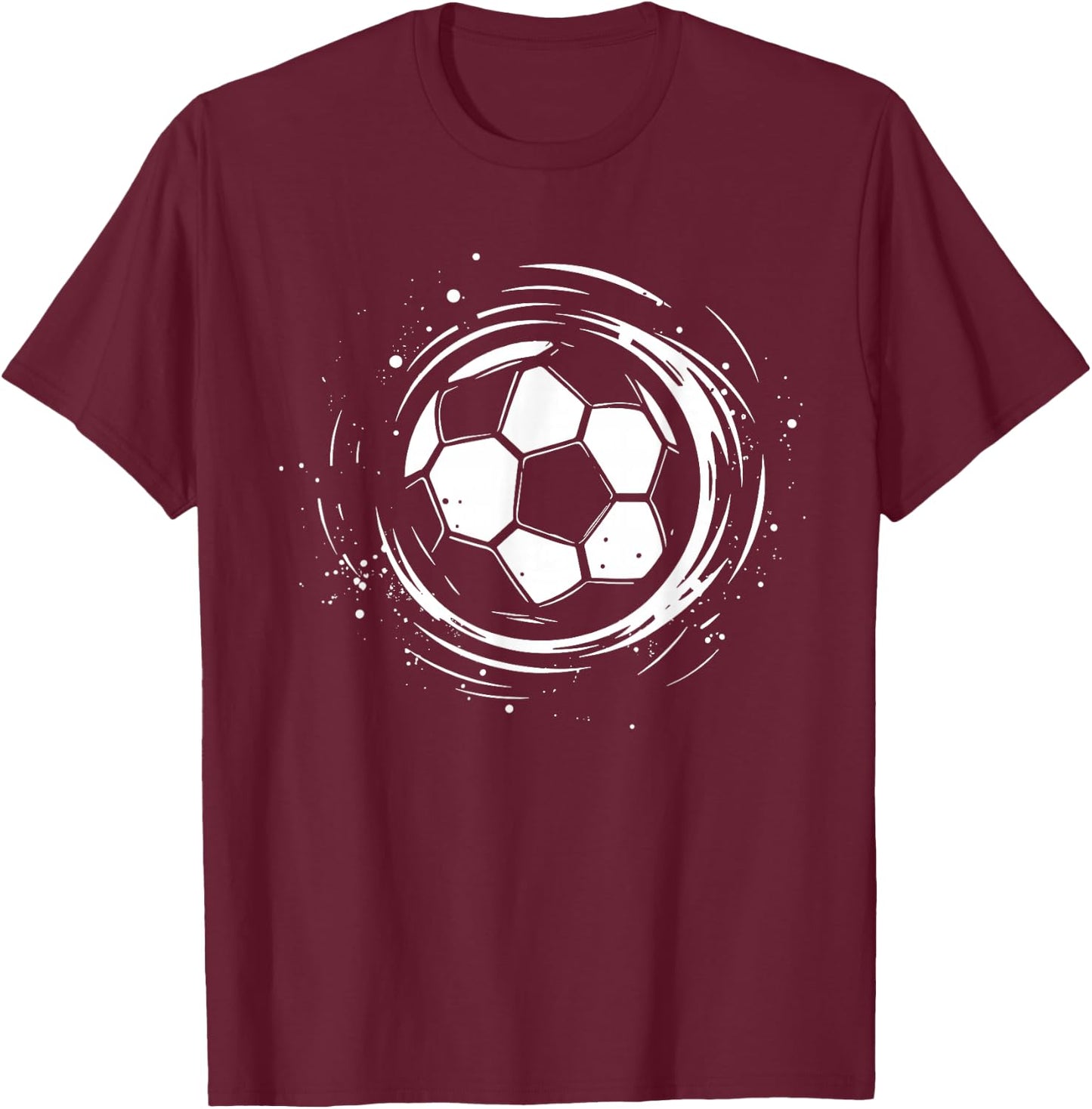 Football Graphic , Black, S T-Shirt - T-Shirt | Maroon