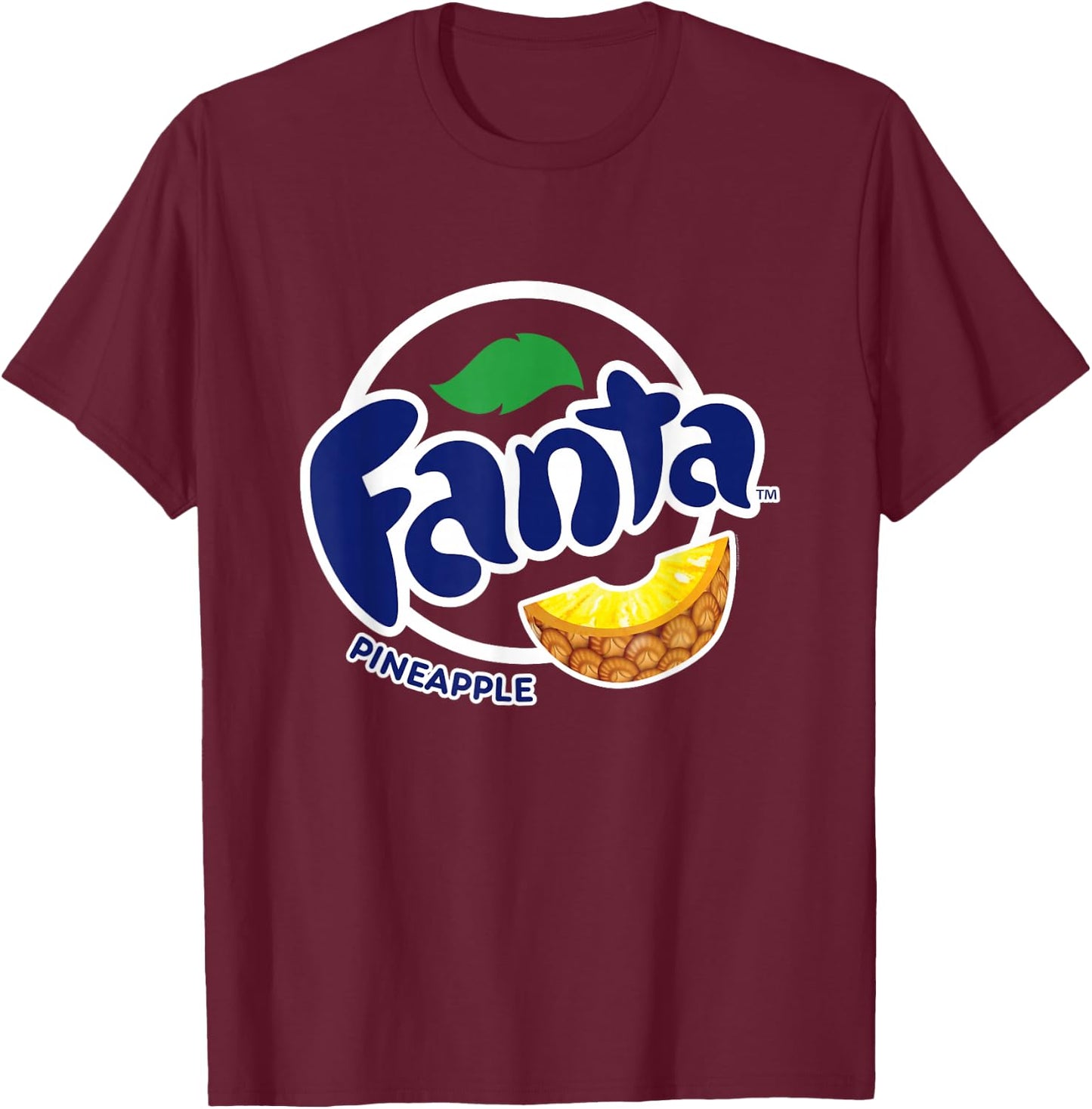 Coca-Cola - Fanta Pineapple T-Shirt - T-Shirt | Maroon