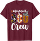 Mixologist Boo Crew Halloween Matching Bartender T-Shirt - T-Shirt | Maroon