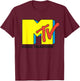 MTV - I Want My MTV T-Shirt - T-Shirt | Maroon