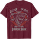 Jurassic Park Clever Girl 1993 Retro T-Shirt - T-Shirt | Maroon