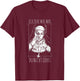 with German Text "Ich Ziehe Was Du Nicht Ziehst" Tekk HardTekk nun, black T-Shirt - T-Shirt | Maroon