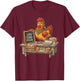 Local Egg Dealer Chicken Farm Stand Cute Hen Animal T-Shirt - T-Shirt | Maroon