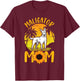 Maligator Mom Belgian Shepherd Belgian Malinois T-Shirt - T-Shirt | Maroon