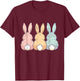 Easter Bunnies Cute Easter T-Shirt - T-Shirt | Maroon