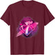 Pink Panther Diamond Brush , black T-Shirt - T-Shirt | Maroon