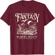Fantasy Readers Society Romance Readers Romantasy Reading T-Shirt - T-Shirt | Maroon