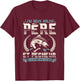 Fisherman Shirt Dad Fisherman Gift Guy Fisherman , Black T-Shirt - T-Shirt | Maroon