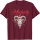 Unholy | Goat Hell | Satan Demon T-Shirt - T-Shirt | Maroon
