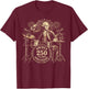 George America 250 Years Anniversary Drummer 4th of July T-Shirt - T-Shirt | Maroon
