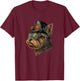 Gothic Steampunk yorkie Yorkshire Terrier T-Shirt - T-Shirt | Maroon