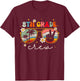 8th Grade Crew teacher team Eighth grade squad girls boys T-Shirt - T-Shirt | Maroon
