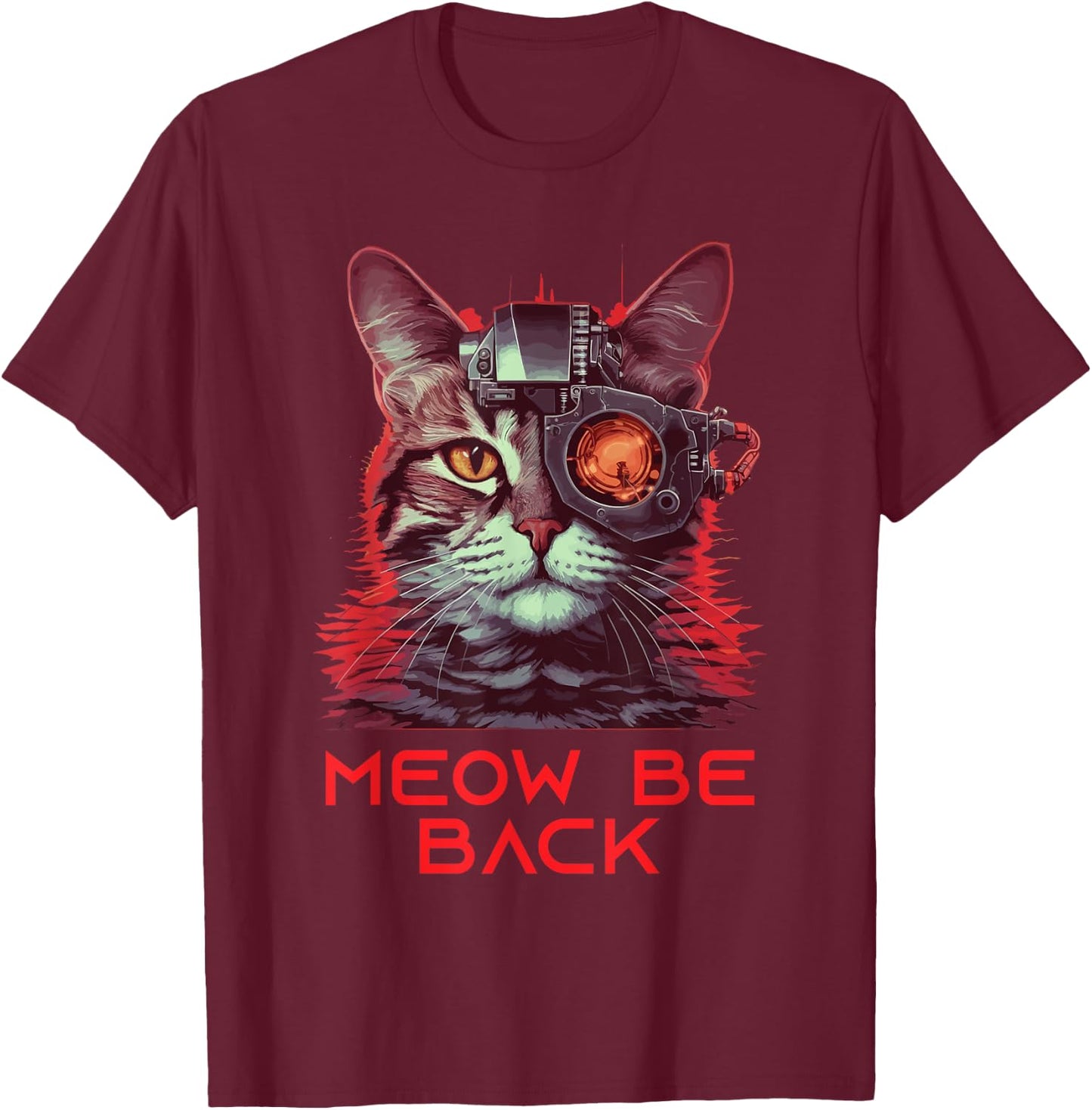 90s Movie Cat Mom Cat Dad Gifts Men Kids Women Pun Funny Cat T-Shirt - T-Shirt | Maroon
