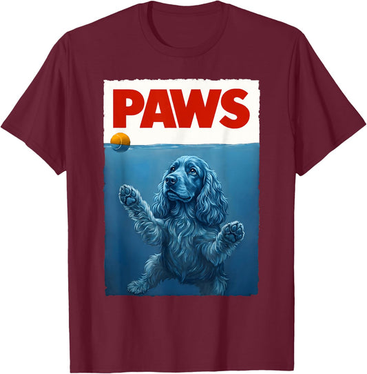 Cute Spaniel Dog Spaniel Mom Funny Spaniel T-Shirt - T-Shirt | Maroon