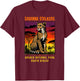 Cheetah Savanna Stalkers Kruger National Park South Africa T-Shirt - T-Shirt | Maroon