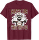Elk City Elks Logo Hate Us Cause They Ain't HS T-Shirt - T-Shirt | Maroon