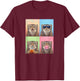 Pallas's Cats Funny Pallas's cat T-Shirt - T-Shirt | Maroon