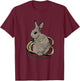 Rope Bunny - Shibari and Kink Lovers T-Shirt - T-Shirt | Maroon