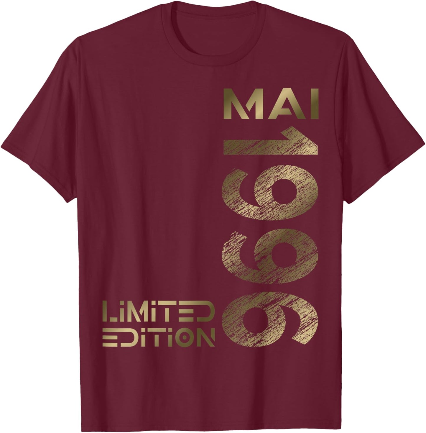 Limited Edition Mai 1996 Mann Frau 30. Geburtstag T-Shirt - T-Shirt | Maroon