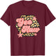Yee Haw Howdy Rodeo Western Country Yeehaw Cowgirl Leopard T-Shirt - T-Shirt | Maroon