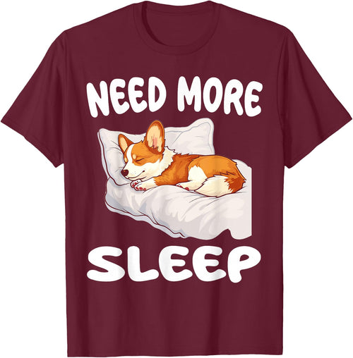 Cute Corgi Need more Sleep Pajamas Nightgown