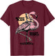 Flamingo Sunny Place Twenty People T-Shirt - T-Shirt | Maroon