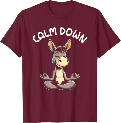 Donkey Calm Down Yoga Meditation